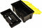 vidaXL - Gereedschapskist - 595x337x316 - mm - kunststof - geel