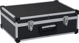 vidaXL - Gereedschapskoffer - 46x33x16 - cm - aluminium - zwart