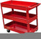 vidaXL - Gereedschapswagen - 100 - kg - rood