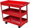 vidaXL - Gereedschapswagen - 100 - kg - rood