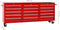 vidaXL - Gereedschapswagen - met - 15 - lades - staal - rood
