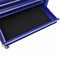 vidaXL - Gereedschapswagen - met - 4 - lades - staal - blauw