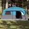 vidaXL - Gezinstent - 10-persoons - waterdicht - blauw
