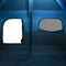 vidaXL - Gezinstent - 10-persoons - waterdicht - blauw