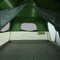 vidaXL - Gezinstent - 10-persoons - waterdicht - groen
