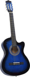 vidaXL - Gitaar - cutaway - met - 6 - snaren - western - klassiek - 38