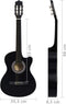 vidaXL - Gitaar - cutaway - met - 6 - snaren - western - klassiek - 38