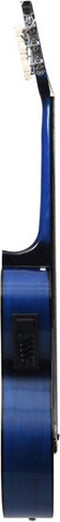 vidaXL - Gitaar - cutaway - met - equalizer - 6 - snaren - western - klassiek - blauw