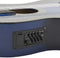 vidaXL - Gitaar - cutaway - met - equalizer - 6 - snaren - western - klassiek - blauw