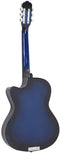vidaXL - Gitaar - cutaway - met - equalizer - 6 - snaren - western - klassiek - blauw