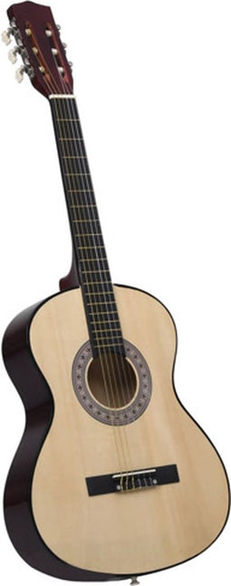 vidaXL - Gitaar - klassiek - beginner - 4/4 - 39" - lindenhout