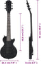 vidaXL - Gitaar - voor - beginners - elektrisch - met - tas - 3/4 - 30