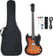 vidaXL - Gitaar - voor - beginners - elektrisch - met - tas - 4/4 - 39