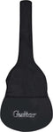 vidaXL - Gitaartas - voor - 4/4 - klassieke - gitaar - 100x37 - cm - stof - zwart