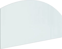 vidaXL - Glasplaat - openhaard - 100x50 - cm