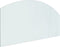 vidaXL - Glasplaat - openhaard - 100x50 - cm