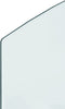 vidaXL - Glasplaat - openhaard - 100x50 - cm