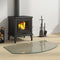vidaXL - Glasplaat - openhaard - 100x50 - cm