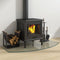 vidaXL - Glasplaat - openhaard - 100x50 - cm