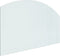 vidaXL - Glasplaat - openhaard - 100x60 - cm