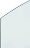 vidaXL - Glasplaat - openhaard - 100x60 - cm
