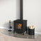 vidaXL - Glasplaat - openhaard - 120x50 - cm