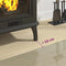 vidaXL - Glasplaat - openhaard - 120x50 - cm