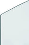 vidaXL - Glasplaat - openhaard - 120x50 - cm