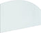 vidaXL - Glasplaat - openhaard - 120x60 - cm