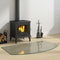 vidaXL - Glasplaat - openhaard - 120x60 - cm