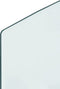 vidaXL - Glasplaat - openhaard - 120x60 - cm