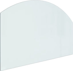 vidaXL - Glasplaat - openhaard - 80x50 - cm