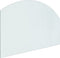 vidaXL - Glasplaat - openhaard - 80x60 - cm