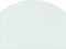 vidaXL - Glasplaat - openhaard - 80x60 - cm