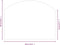 vidaXL - Glasplaat - openhaard - 80x60 - cm