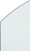 vidaXL - Glasplaat - openhaard - 80x60 - cm