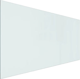 vidaXL - Glasplaat - openhaard - rechthoekig - 100x50 - cm