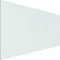 vidaXL - Glasplaat - openhaard - rechthoekig - 100x50 - cm