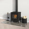 vidaXL - Glasplaat - openhaard - rechthoekig - 100x50 - cm
