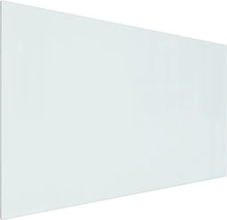 vidaXL - Glasplaat - openhaard - rechthoekig - 100x60 - cm