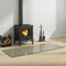 vidaXL - Glasplaat - openhaard - rechthoekig - 120x50 - cm