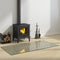 vidaXL - Glasplaat - openhaard - rechthoekig - 120x60 - cm