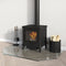 vidaXL - Glasplaat - openhaard - zeshoekig - 100x60 - cm