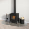 vidaXL - Glasplaat - openhaard - zeshoekig - 120x50 - cm