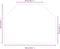 vidaXL - Glasplaat - openhaard - zeshoekig - 120x50 - cm