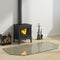 vidaXL - Glasplaat - openhaard - zeshoekig - 120x60 - cm