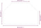vidaXL - Glasplaat - openhaard - zeshoekig - 80x50 - cm