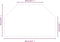 vidaXL - Glasplaat - openhaard - zeshoekig - 80x50 - cm