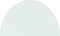vidaXL - Glasplaat - voor - open - haard - halfrond - 1000x600 - mm