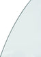 vidaXL - Glasplaat - voor - open - haard - halfrond - 1000x600 - mm